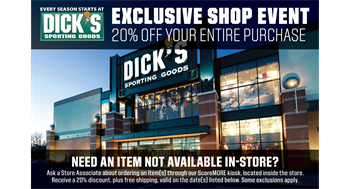 GvLL - DICK'S & Dunham's Shop Events